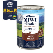 Ziwipeak 巔峰狗濕糧 - 無穀物 - 牛肉配方 13.75oz