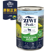 Ziwipeak 巔峰狗濕糧 - 無穀物 - 草胃羊肉配方 13.75oz