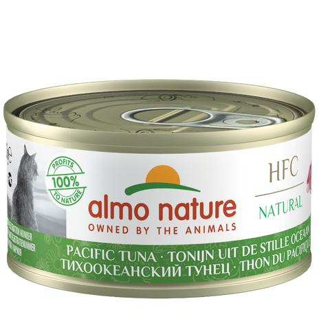 Almo Nature 貓濕糧 - HFC Natural - 太平洋吞拿魚 70g