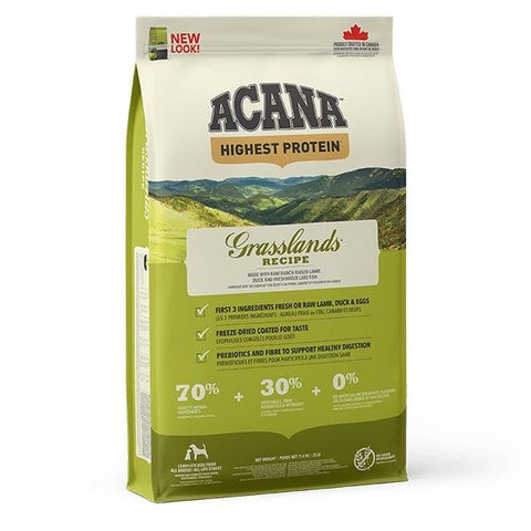 Acana 加拿大愛肯拿狗乾糧 - 地域素材 無穀物 - 草原 羊鴨配方 11.4kg