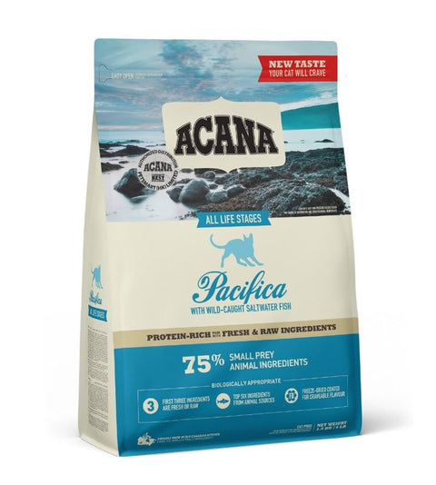 [特價品]Acana 加拿大愛肯拿貓乾糧 - 地域素材 無穀物 - 太平洋(魚肉)配方 1.8kg