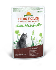 Almo Nature Holistic 貓濕糧 - 去毛球鮮包 - 牛肉 70g