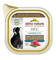 Almo Nature Dog Canned Food - HFC - Irish Angus Beef with Green Beans 85g