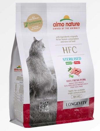 Almo Nature HFC 成貓糧 - 養生新鮮豬肉 1.2kg