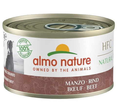 Almo Nature HFC 狗濕糧 - Natural 牛肉 95g