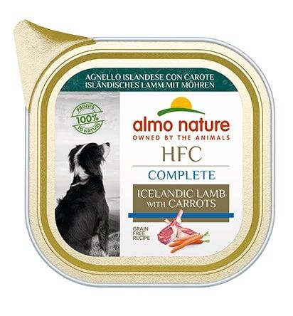 Almo Nature 狗罐頭 -HFC- 冰島羊肉配紅蘿蔔 85g