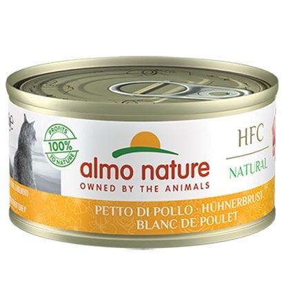 Almo Nature 貓濕糧 - HFC Natural - 雞胸肉 150g