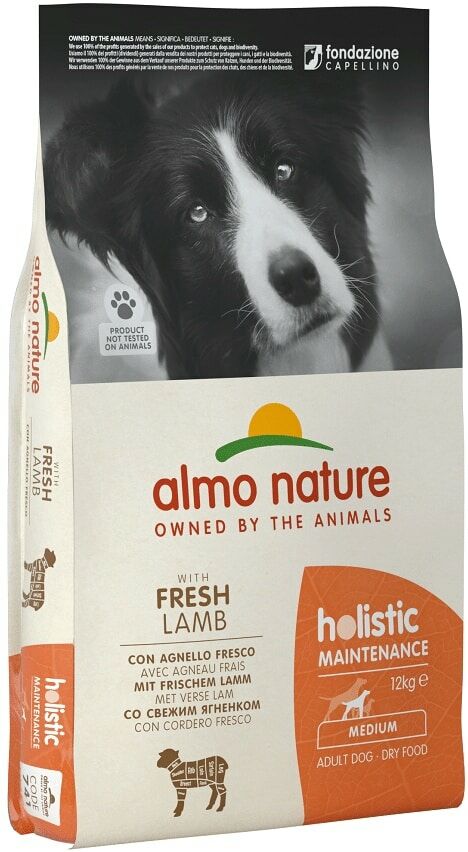 Almo Nature 狗乾糧 - Holistiic中型犬 - 羊肉配方
