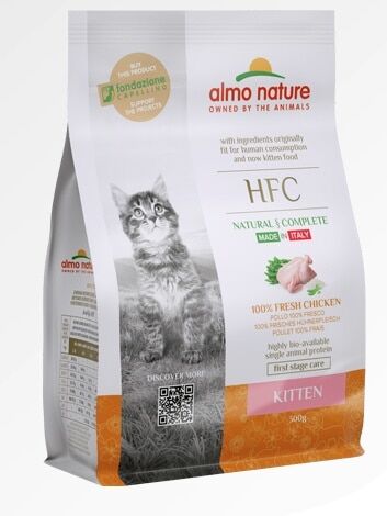Almo Nature HFC 幼貓糧 - 新鮮雞肉 1.2kg