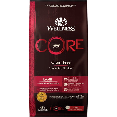 [特價品] Wellness CORE 無穀物狗糧 - 羊肉4lb