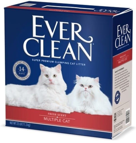 Ever Clean 藍鑽多貓專用低粉塵貓砂(微香味) 25lb