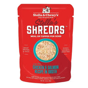 Stella & Chewys 美國狗濕糧 - 肉絲滋味包系列 - 放養雞+三文魚 配方 2.8oz