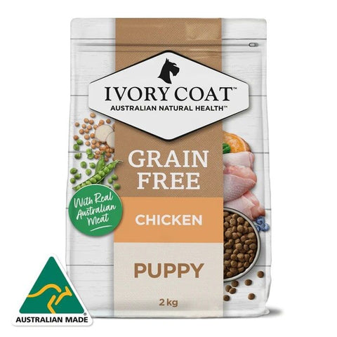 IVORY COAT 澳洲幼犬乾糧 - 無穀物 - 雞肉配方 2kg