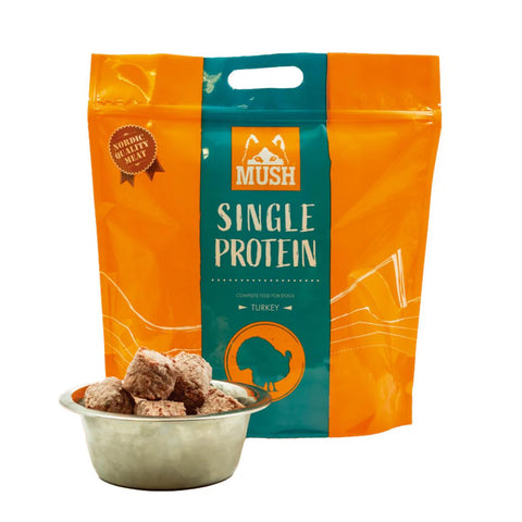 [急凍貨品] MUSH Single Protein 急凍狗糧 - 特低敏系列 - 單一蛋白配方 2kg