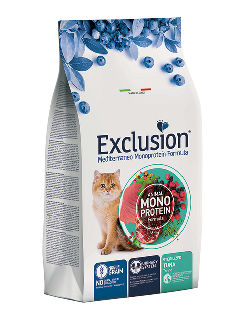 Exclusion 貴族穀物貓糧吞拿魚（絕育貓）1.5kg Noble Grain Cat Sterilized Tuna 1.5kg