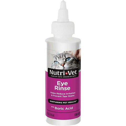 Nutri-Vet 美國寵達特貓護理 - 洗眼水(貓用配方) 4oz