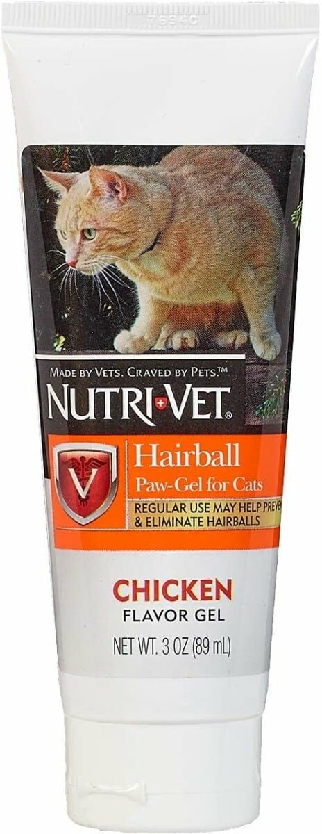 [特價品]Nutri-Vet 美國寵達特貓護理 - 雞肉味去毛膏(貓用配方) 3oz