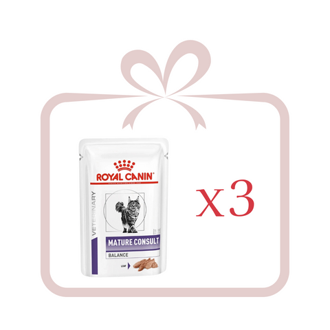 [🎁 雙11禮包] ROYAL CANIN - 老年貓均衡濕糧配方 / Feline Mature Consult Balance Pouch 85g