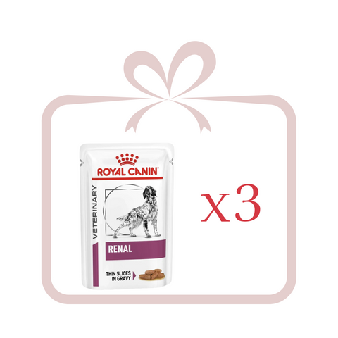 [🎁 雙11禮包] Royal Canin - 成犬腎臟處方濕糧 100g/Canine Renal Pouch 100g