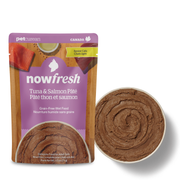 NowFresh - 貓濕糧 - 高齡貓 吞拿魚及三文魚肉醬包2.5oz