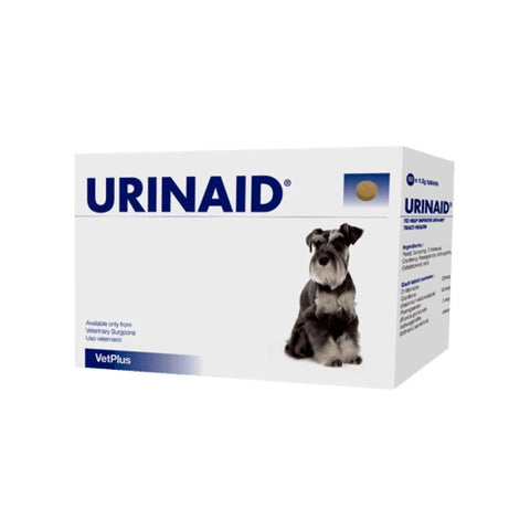 [特價品] VetPlus - Urinaid 狗用泌尿系統營養補充藥片 (Urinary Supplement For Dogs) 60 Tabs