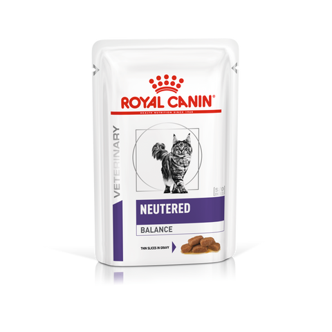 Royal Canin - 絕育貓飽足感健康管理袋裝濕糧（肉汁）Cat Neutered Balance