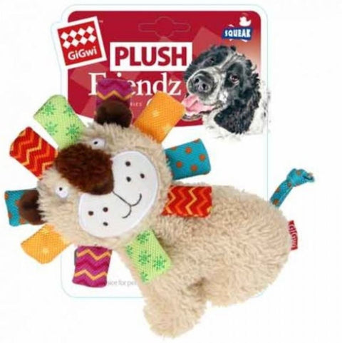 GIGWI Plush Friendz 中小型犬系列 - 呆萌獅子