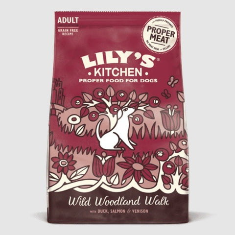 LILY'S KITCHEN 天然犬用主食乾糧 - 無穀物森林盛宴 2.5KG