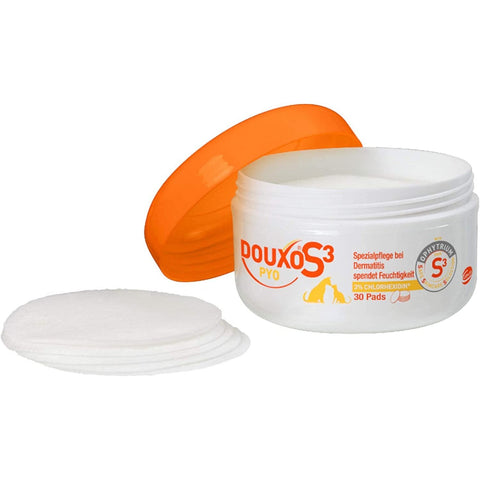 Douxo S3 Pyo Pad 30/pack - 適用於過敏、發癢皮膚護理墊