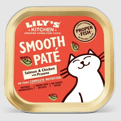 LILY'S KITCHEN 天然無穀物貓用主食罐 - 海鮮雜燴餐 85g