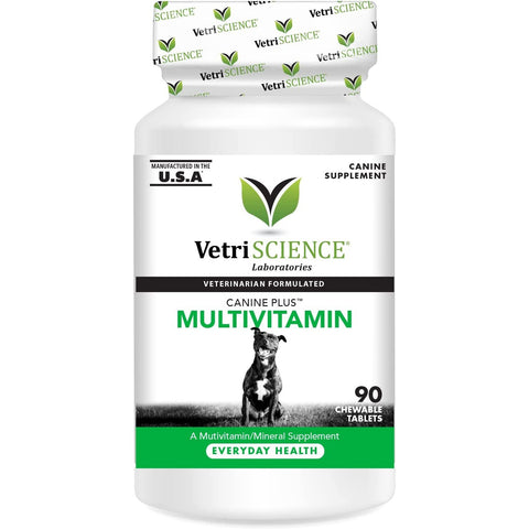 VetriScience - Canine Plus Multivitamin 90 Chewable Tablets 狗隻綜合營養功能可咀嚼丸 (90粒裝)