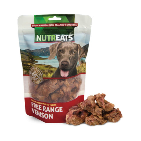 Nutreats - 紐西蘭 - 低溫凍乾狗小食-鹿肉 50克