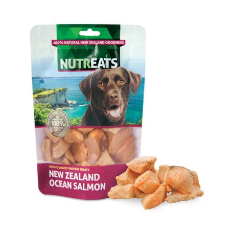 Nutreats - 紐西蘭 - 低溫凍乾狗小食-三文魚 50克