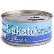 Kakato - 吞拿魚、鯖花魚 Tuna & Mackerel 170g (Dogs & Cats 貓狗合用)