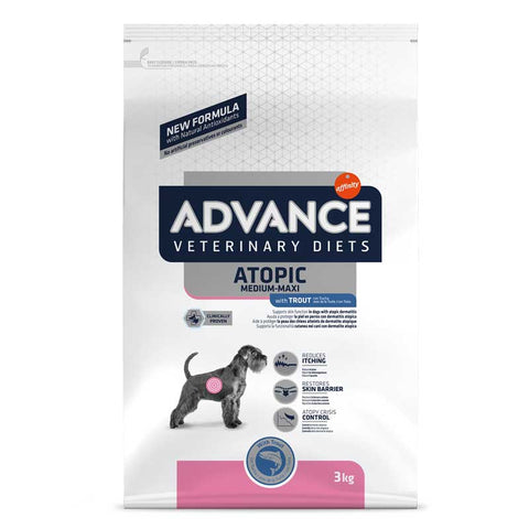ADVANCE處方狗糧 – 皮膚專用 3KG 適合體重10kg以上中大型犬種