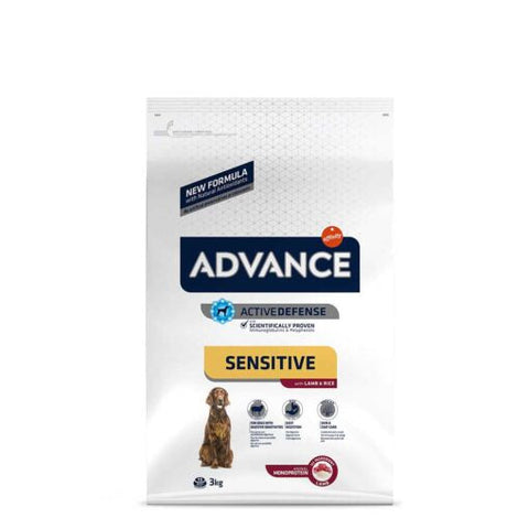 ADVANCE特殊護理中/大型成犬糧 – 過敏護理 3KG 羊飯配方 適合體重10kg以上 AD SENSITIVE LAMB & RICE 3KG