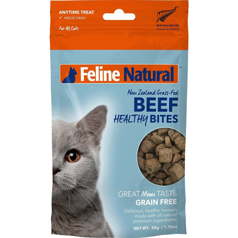 Feline Natural - F9 凍乾健康零貓食- 牛肉 (50g) Beef Health Bites CAT