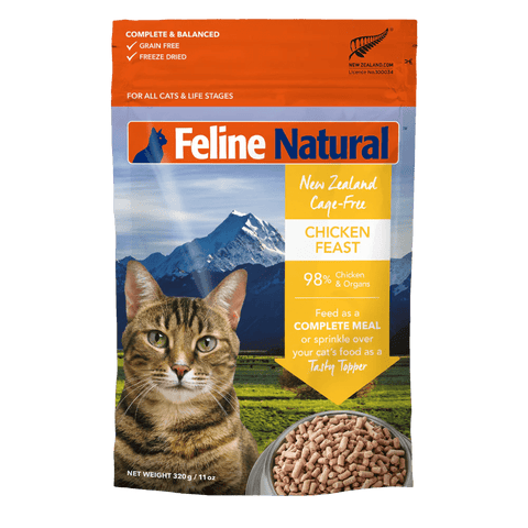 Feline Natural - F9 凍乾貓糧 - 雞肉盛宴 320g Chicken Feast CAT