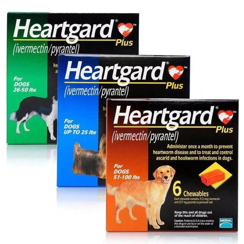 Heartgard Plus心臟咀嚼配方