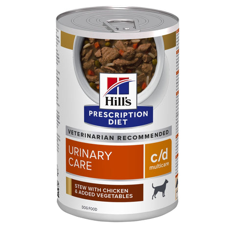 Hill's -犬用泌尿道護理 蔬菜燉雞肉 配方12.5安士 / Canine C/D Urinary Care Chicken & Vegetable Stew Canned 13oz的副本