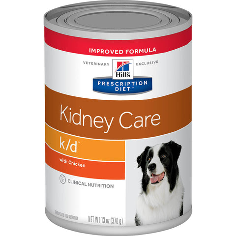 Hill's - 犬用KD腎臟護理處方罐頭 13安士 Canine K/D Kidney Care 13oz