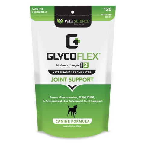 VETRISCIENCE GlycoFlex II 犬隻關節補充咀嚼片 (120粒裝)
