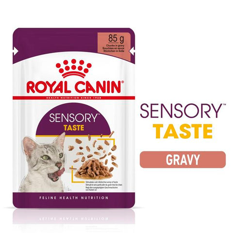 Royal Canin Sensory Taste Morsels in Gravy 貓感系列 濕糧(肉汁) 鮮味配方 85g