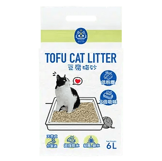 LITTLE MASTER 6L TOFU CAT LITTER 小主人 豆腐貓砂