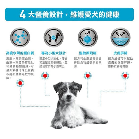 ROYAL CANIN - 犬隻水解低敏小型犬配方 / Canine Anallergenic Small Dogs
