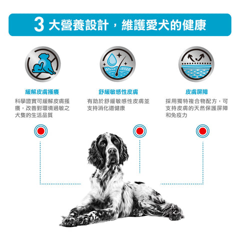 Royal Canin - 成犬 SkinTopic 異位性皮膚炎處方 2kg / Dog Skintopic 2kg