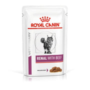 Royal Canin Renal Pouch Feline Chicken Tuna Beef Flavours