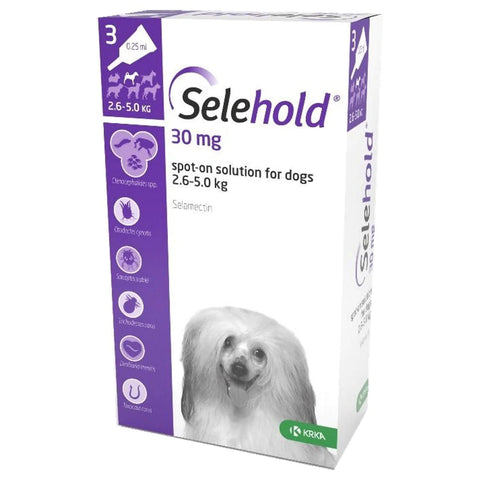 Selehold 預防寄生蟲滴劑 3支裝