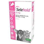 Selehold 預防寄生蟲滴劑 3支裝