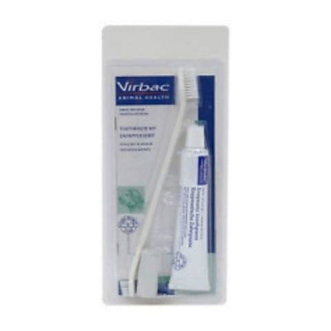 VIRBAC 維克 - 複合酶牙刷牙膏套裝 雞肉口味